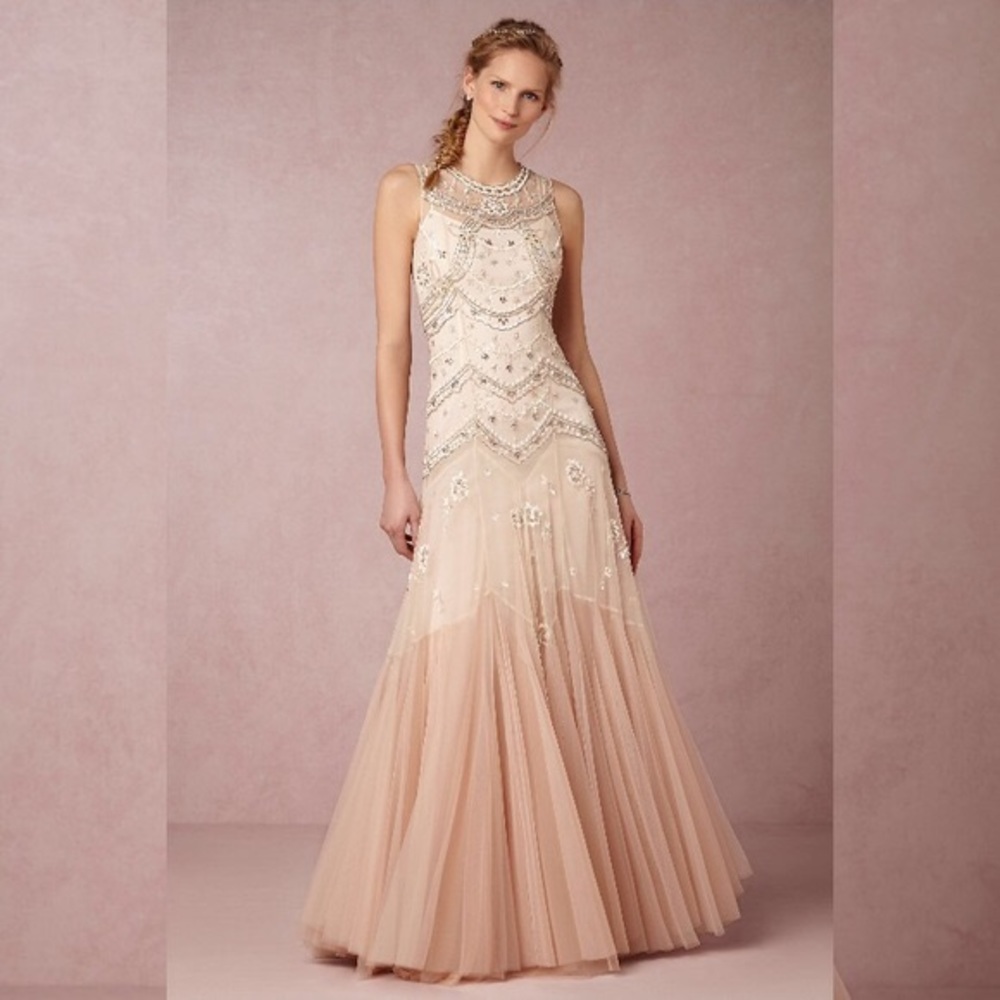 BHLDN Needle and Thread Cate wedding gown